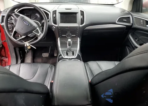 2016 Ford Edge Titanium из США, поврежденный, VIN 2FMPK4K93GBC37016